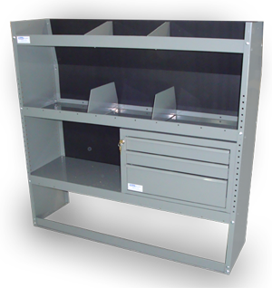 Modular Shelving unit with drawer